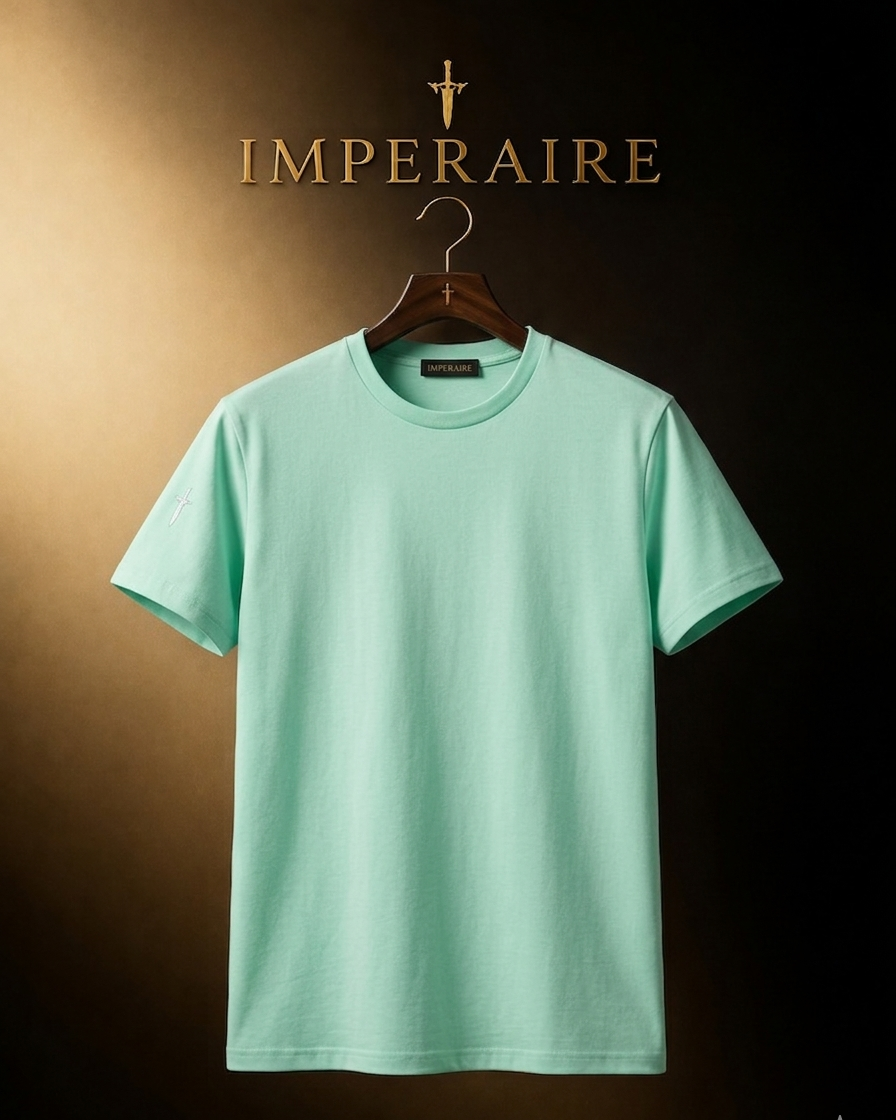 Imperaire UC48 Sovereign Stretch Tee — Baby Blue & Mint